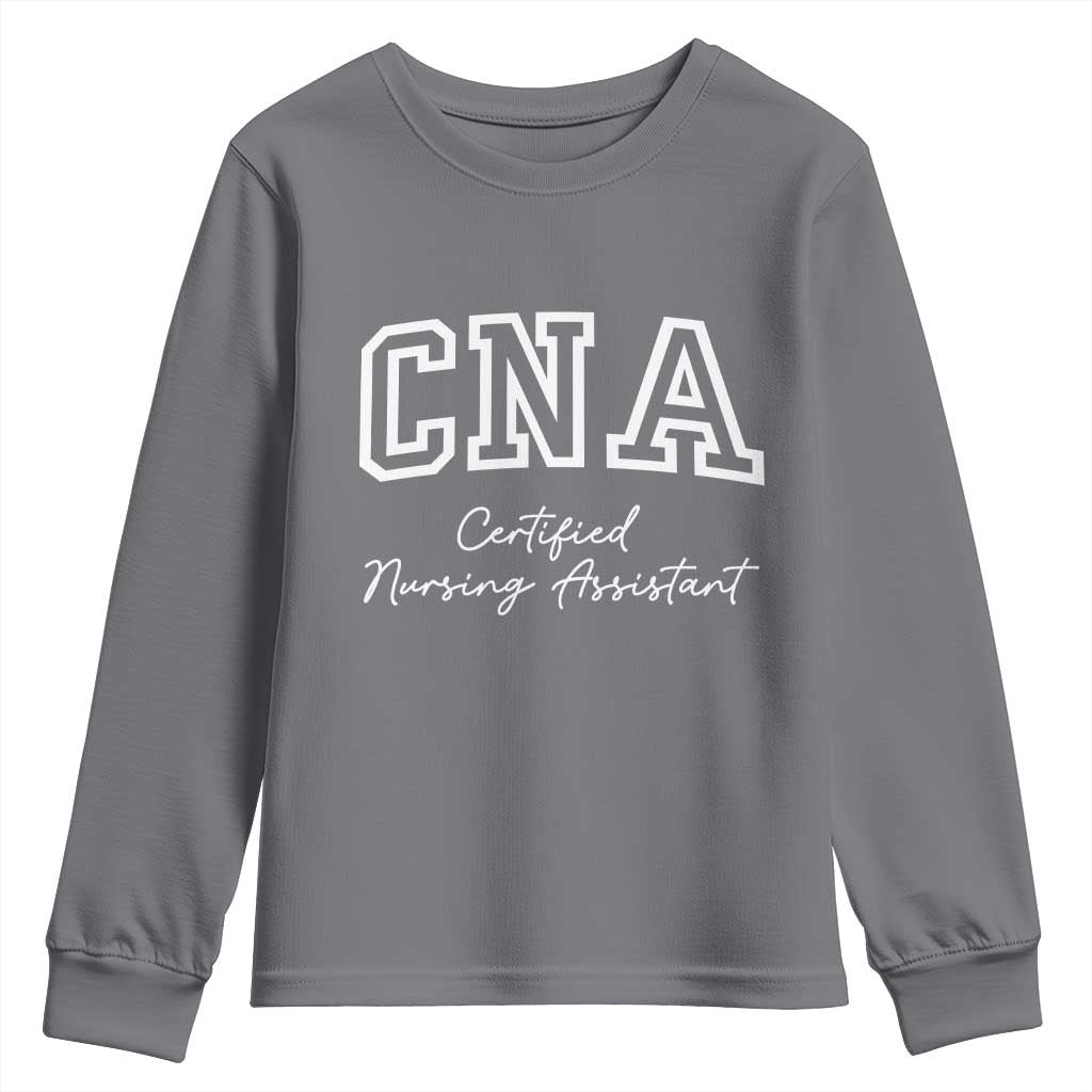 Certified Nursing Assistant Youth Sweatshirt CNA Gift - Wonder Print Shop