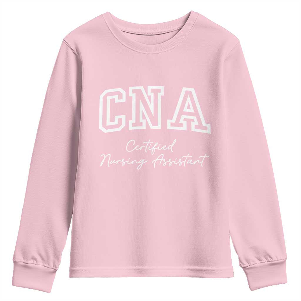 Certified Nursing Assistant Youth Sweatshirt CNA Gift - Wonder Print Shop