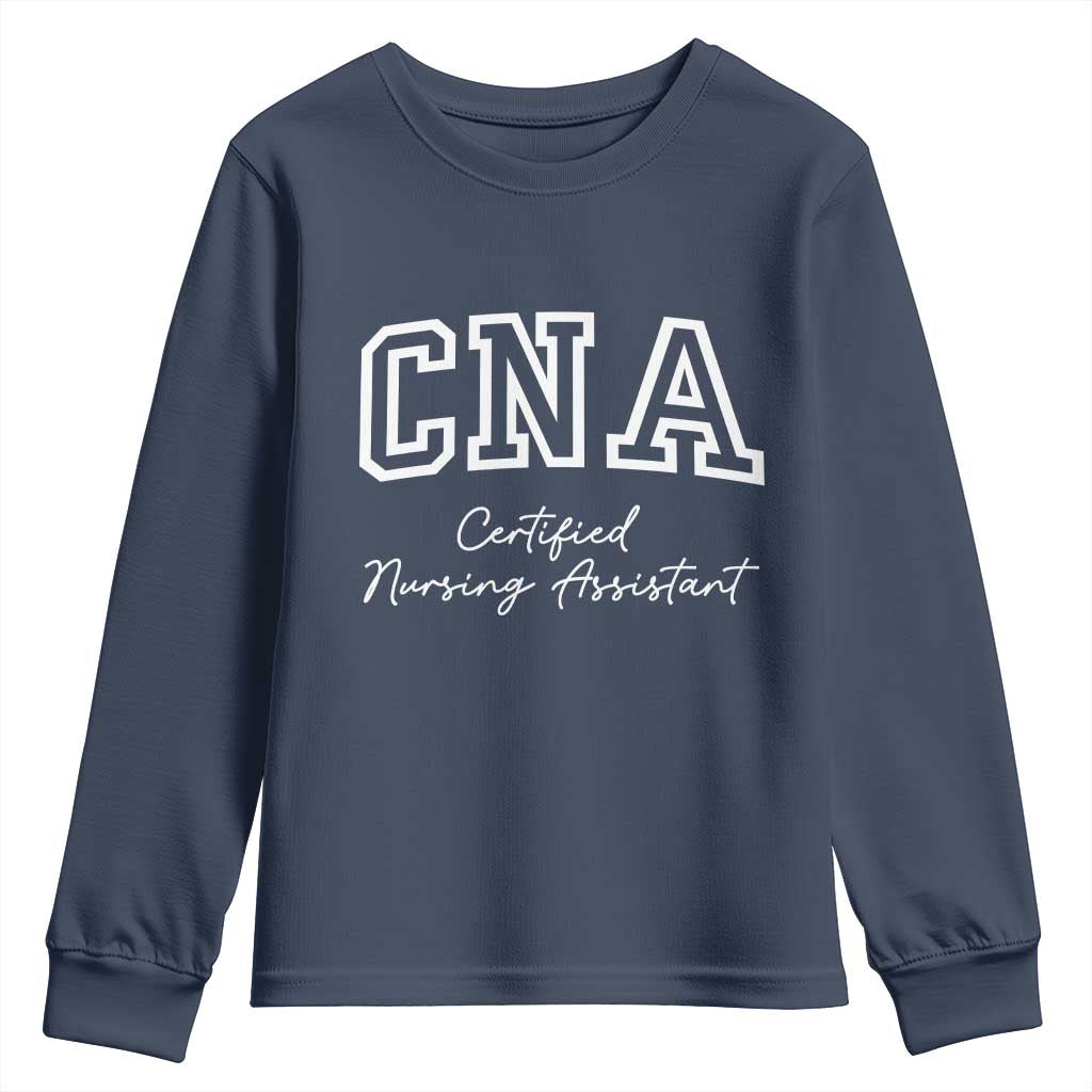 Certified Nursing Assistant Youth Sweatshirt CNA Gift - Wonder Print Shop