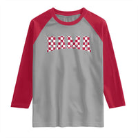 Vintage Bama Raglan Shirt Retro Checkered Varsity Alabama Lover AL State - Wonder Print Shop