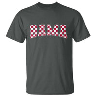 Vintage Bama T Shirt Retro Checkered Varsity Alabama Lover AL State - Wonder Print Shop