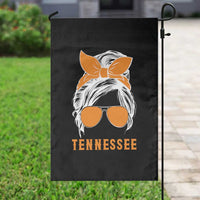 Tennessee Fan Garden Flag Volunteers College Football Lover Game Day Messy Bun - Wonder Print Shop