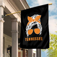 Tennessee Fan Garden Flag Volunteers College Football Lover Game Day Messy Bun - Wonder Print Shop