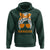 Tennessee Fan Hoodie Volunteers College Football Lover Game Day Messy Bun - Wonder Print Shop