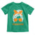Tennessee Fan Toddler T Shirt Volunteers College Football Lover Game Day Messy Bun - Wonder Print Shop
