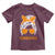 Tennessee Fan Toddler T Shirt Volunteers College Football Lover Game Day Messy Bun - Wonder Print Shop