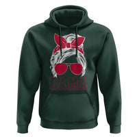 Alabama Fan Hoodie Bama Football Lover Game Day Messy Bun - Wonder Print Shop