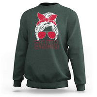 Alabama Fan Sweatshirt Bama Football Lover Game Day Messy Bun - Wonder Print Shop