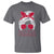 Alabama Fan T Shirt Bama Football Lover Game Day Messy Bun - Wonder Print Shop