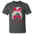 Alabama Fan T Shirt Bama Football Lover Game Day Messy Bun - Wonder Print Shop