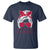Alabama Fan T Shirt Bama Football Lover Game Day Messy Bun - Wonder Print Shop