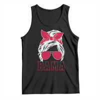 Alabama Fan Tank Top Bama Football Lover Game Day Messy Bun - Wonder Print Shop