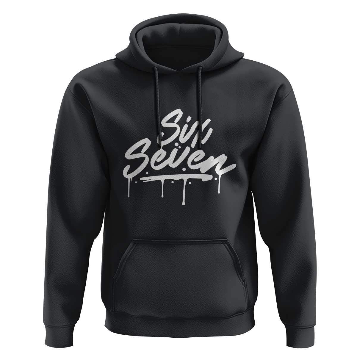 Fun Six Seven Meme Hoodie Funny 6 7 Meme Gen Alpha Slang Streetwear - Wonder Print Shop