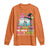 Metastatic Breast Cancer Awareness Ghost Long Sleeve Shirt Halloween Green Teal Pink Ribbon - Wonder Print Shop