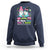 Metastatic Breast Cancer Awareness Ghost Sweatshirt Halloween Green Teal Pink Ribbon - Wonder Print Shop