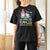 Metastatic Breast Cancer Awareness Ghost T Shirt For Women Halloween Green Teal Pink Ribbon - Wonder Print Shop