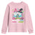Metastatic Breast Cancer Awareness Ghost Youth Sweatshirt Halloween Green Teal Pink Ribbon - Wonder Print Shop