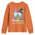 Metastatic Breast Cancer Awareness Ghost Youth Sweatshirt Halloween Green Teal Pink Ribbon - Wonder Print Shop
