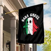 Gabagool Ghost Italian Garden Flag Funny Halloween Costume Gaba Ghoul Pun - Wonder Print Shop