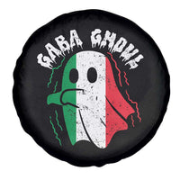 Gabagool Ghost Italian Spare Tire Cover Funny Halloween Costume Gaba Ghoul Pun - Wonder Print Shop