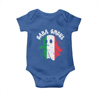 Gabagool Ghost Italian Baby Onesie Funny Halloween Costume Gaba Ghoul Pun - Wonder Print Shop