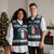 Gabagool Ghost Italian V-Neck Knit Sweater Vest Funny Halloween Costume Gaba Ghoul Pun - Wonder Print Shop