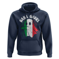 Gabagool Ghost Italian Hoodie Funny Halloween Costume Gaba Ghoul Pun - Wonder Print Shop