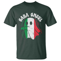Gabagool Ghost Italian T Shirt Funny Halloween Costume Gaba Ghoul Pun - Wonder Print Shop