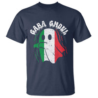 Gabagool Ghost Italian T Shirt Funny Halloween Costume Gaba Ghoul Pun - Wonder Print Shop