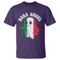 Gabagool Ghost Italian T Shirt Funny Halloween Costume Gaba Ghoul Pun - Wonder Print Shop