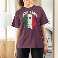 Gabagool Ghost Italian T Shirt For Women Funny Halloween Costume Gaba Ghoul Pun - Wonder Print Shop