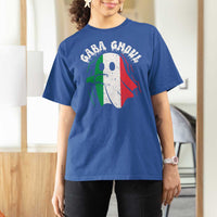 Gabagool Ghost Italian T Shirt For Women Funny Halloween Costume Gaba Ghoul Pun - Wonder Print Shop