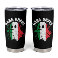 Gabagool Ghost Italian Tumbler Cup Funny Halloween Costume Gaba Ghoul Pun - Wonder Print Shop