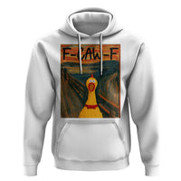 F Caw F Screaming Chicken Hoodie Funny Fawk Off Meme - Wonder Print Shop