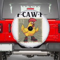 F Caw F Screaming Chicken Spare Tire Cover Metal Heavy Punk Rock Music - Wonder Print Shop
