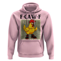 F Caw F Screaming Chicken Hoodie Metal Heavy Punk Rock Music - Wonder Print Shop
