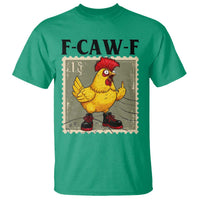 F Caw F Screaming Chicken T Shirt Metal Heavy Punk Rock Music - Wonder Print Shop