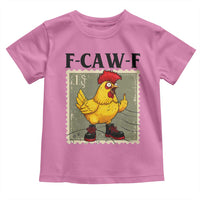 F Caw F Screaming Chicken Toddler T Shirt Metal Heavy Punk Rock Music - Wonder Print Shop