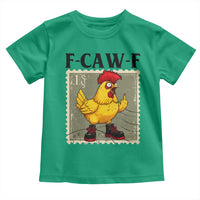 F Caw F Screaming Chicken Toddler T Shirt Metal Heavy Punk Rock Music - Wonder Print Shop
