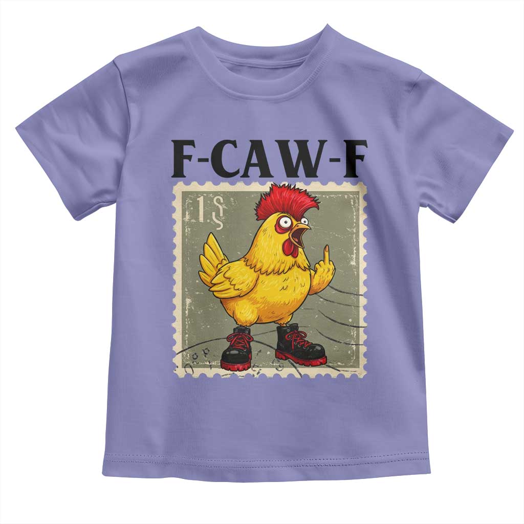F Caw F Screaming Chicken Toddler T Shirt Metal Heavy Punk Rock Music - Wonder Print Shop