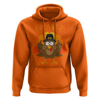 F-Caw-F Funny Turkey Hoodie Happy Thanksgiving Day Family Dinner - Wonder Print Shop