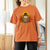 F-Caw-F Funny Turkey T Shirt For Women Happy Thanksgiving Day Family Dinner - Wonder Print Shop