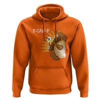 F-Caw-F Funny Silly Turkey Hoodie Happy Thanksgiving Day Family Dinner - Wonder Print Shop
