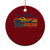 Marine 250th Anniversary Ceramic Ornament Patriotic Military Gift for Veterans - Wonder Print Shop