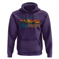 Marine 250th Anniversary Hoodie Patriotic Military Gift for Veterans - Wonder Print Shop