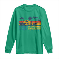 Marine 250th Anniversary Long Sleeve Shirt Patriotic Military Gift for Veterans - Wonder Print Shop