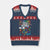 250 Years Of Eating Crayons V-Neck Knit Sweater Vest Marine Veteran 250th Anniversary - Wonder Print Shop