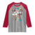 250 Years Of Eating Crayons Raglan Shirt Marine Veteran 250th Anniversary - Wonder Print Shop