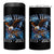 Marine Veteran 250th Anniversary 4 in 1 Can Cooler Tumbler Eagle Patriotic Military Gift for Marines Veterans - Wonder Print Shop