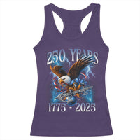 Marine Veteran 250th Anniversary Racerback Tank Top Eagle Patriotic Military Gift for Marines Veterans - Wonder Print Shop